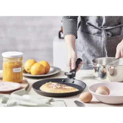 DE BUYER Poêle à Crêpes Anti Adhésive Ø 30 cm Choc Intense Amovible* Poêles