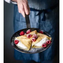 DE BUYER Poêle à Crêpes Tôle Bleue Ø 24 cm Outdoor* Poêles