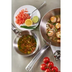 DE BUYER Poêle à Frire Inox Ø 28 cm Alchimy* Poêles