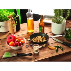 DE BUYER Poêle à Frire Tôle Bleue Ø 28 cm Blue Carbon* Poêles