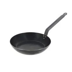 DE BUYER Poêle à Frire Tôle Bleue Ø 24 cm Blue Carbon* Poêles