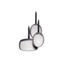 DE BUYER Poêle à Poisson Carbone Plus 36 cm, Ovale, , Tôle Acier* Poêles