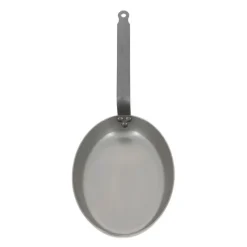 DE BUYER Poêle à Poisson Carbone Plus 40 cm, Ovale, , Tôle Acier* Poêles