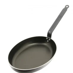 DE BUYER Poêle à Poisson Ovale ø36 cm Antiadhésive Choc Resto Induction* Poêles
