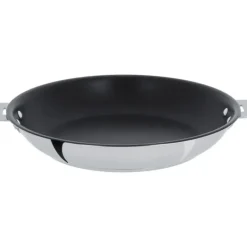 CRISTEL Poêle Casteline Ø 24 cm Manche Amovible Anti-Adhésive Inox* Poêles