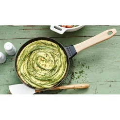 STAUB Poêle en Fonte Noir 26 cm Manche Bois* Poêles