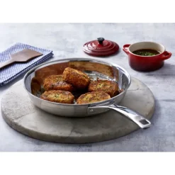 LE CREUSET Poêle Inox 24 cm Signature* Poêles