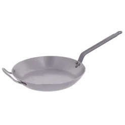 DE BUYER Poêle Lyonnaise Carbone Plus Ø 40 cm , Tôle, Queue Feuillard* Poêles