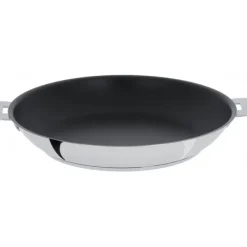 CRISTEL Poêle Mutine Ø 28 cm Manche Amovible Anti-Adhésive Inox* Poêles