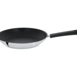 CRISTEL Poêle Mutine Ø 20 cm Manche Fixe Anti-Adhésive Inox* Poêles