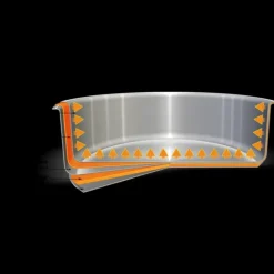 CRISTEL Poêle Mutine Ovale Ø 35 cm Manche Amovible Anti-Adhésive Inox* Poêles