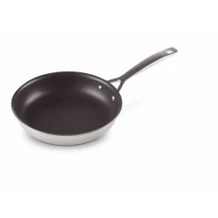 LE CREUSET Poêle Profonde en Inox Anti-Adhésif 24 cm* Poêles