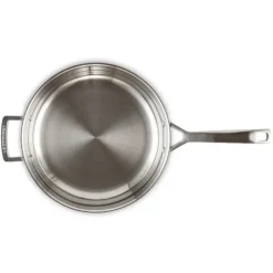 LE CREUSET Poêle Profonde Inox 28 cm* Poêles