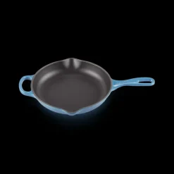 LE CREUSET Poêle Skillet Rond 23 cm Azur* Poêles
