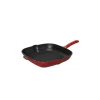 CHASSEUR Poêle-gril en Fonte carré 20 cm Rouge* Grills|Poêles