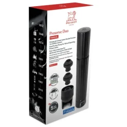 PEUGEOT Pompe Preserve Duo pour Vin Tranquille et Effervescent* Accessoires Vin