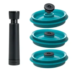 AIRTENDER Pompe Sous-Vide avec 3 Couvercles pour Bocaux* Machine Sous Vide|Conservation