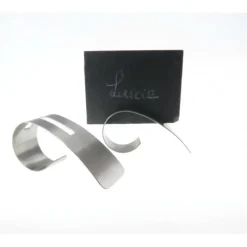 LEBRUN Porte-noms inox Arabesque avec ardoises par (x6)* Servir, Présenter