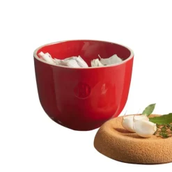 EMILE HENRY Pot à Ail en Céramique 0,94 l Grand Cru* Conservation