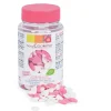 SCRAPCOOKING Pot de décors en sucre - Coeurs rose & blanc 50g* Décoration Comestible