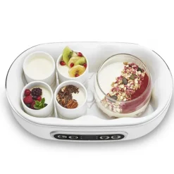 CUISINEADDICT Pot Yaourt en Céramique Siméo x8* Yaourtière