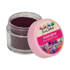 FUNCAKES Poudre comestible Aubergine 1,5 g* Colorants Alimentaires