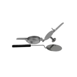 TELLIER Presse Steak Haché rond Inox* Presse À Steak Haché