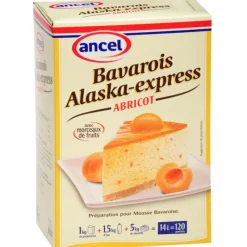 ANCEL Préparation bavarois Alaska-Express Abricot 1 kg* Préparation Pâtisserie