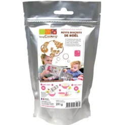 SCRAPCOOKING Préparation Biscuits de Noël 291 g* Produits Bio|Préparation Pâtisserie