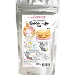 SCRAPCOOKING Préparation Bubble Waffles 450g* Préparation Pâtisserie