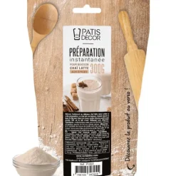 PATISDECOR Préparation Instantanée pour Chaï Latte Epices 300 g Patisdécor* Thé