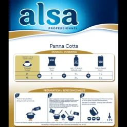 ALSA Préparation pour Panna Cotta* Préparation Pâtisserie