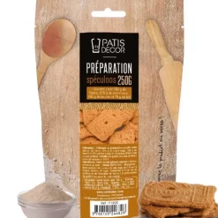 PATISDECOR Préparation Spéculoos 250 g Patisdécor* Préparation Pâtisserie