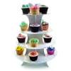 IBILI Présentoir à Cupcakes Carton Ø 34,5 cm x H 44 cm* Présentoirs Pour Gâteaux