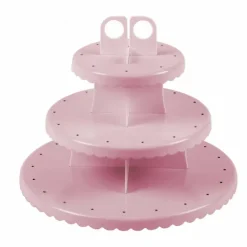 IBILI Présentoir à Cupcakes Plastique Ø 30 cm x H 24 cm* Présentoirs Pour Gâteaux