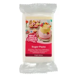 FUNCAKES Pâte à sucre Blanche 250g* Pâte À Sucre