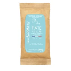 SCRAPCOOKING Pâte à Sucre Bleu Clair 250 g* Pâte À Sucre