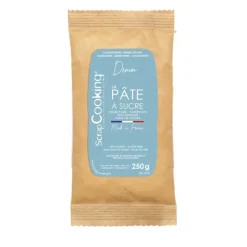 SCRAPCOOKING Pâte à Sucre Bleu Denim Colorant Naturel 250 g* Pâte À Sucre