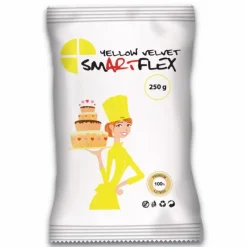 SMARTFLEX Pâte à Sucre Jaune Yellow Velvet 250g* Produits Sans Gluten|Pâte À Sucre