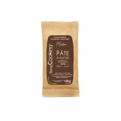 SCRAPCOOKING Pâte à Sucre Marron 100 g* Trancheuse Electrique|Pâte À Sucre