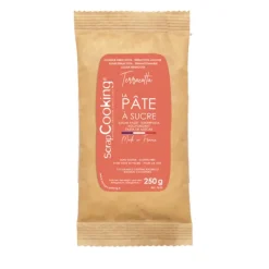 SCRAPCOOKING Pâte à Sucre Orange Terracotta Colorant Naturel 250 g* Pâte À Sucre