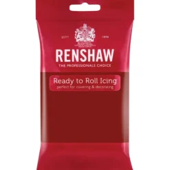 RENSHAW Pâte à Sucre Pro Ruby Red 250g* Pâte À Sucre