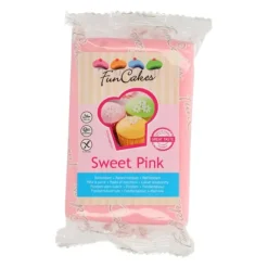 FUNCAKES Pâte à sucre Rose Clair 250g* Pâte À Sucre