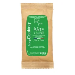 SCRAPCOOKING Pâte à Sucre Vert Foncé 250 g* Pâte À Sucre