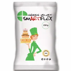 SMARTFLEX Pâte à Sucre Vert Green Velvet 250g* Produits Sans Gluten|Pâte À Sucre