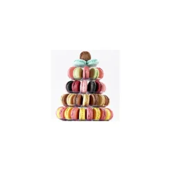 MALLARD FERRIERE Pyramide à Macaron verticale 10 plateaux amovibles* Présentoirs Pour Gâteaux