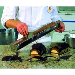 MATFER Raclette à Bûche Inox 122x80 mm* Moules À Gâteaux