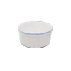 DIGOIN - SARREGUEMINES Ramequin 10 cm Porcelaine Blanche granitée* Vaisselle|Moules À Gâteaux