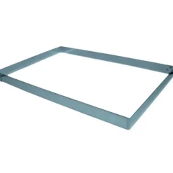 MALLARD FERRIERE Rectangle Inox sans fond 49,5 x 29 cm H.4,5 cm* Cercle À Patisserie