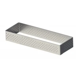 DE BUYER Rectangle perforé 12 x 4 cm de L'école Valrhona par* Cercle À Patisserie